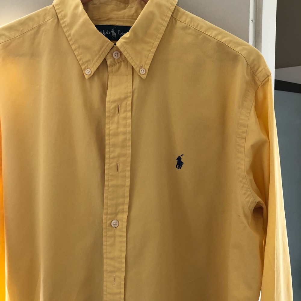 Polo by Ralph Lauren | Yellow Button-down | XL
